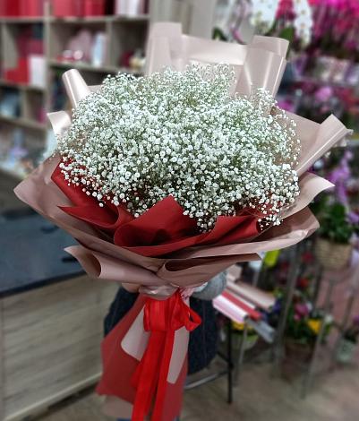 Букет цветов из: Гипсофила в Будановке