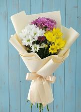 Букет цветов из:  Хризантемы #REPLACE_PRED# Будановке
