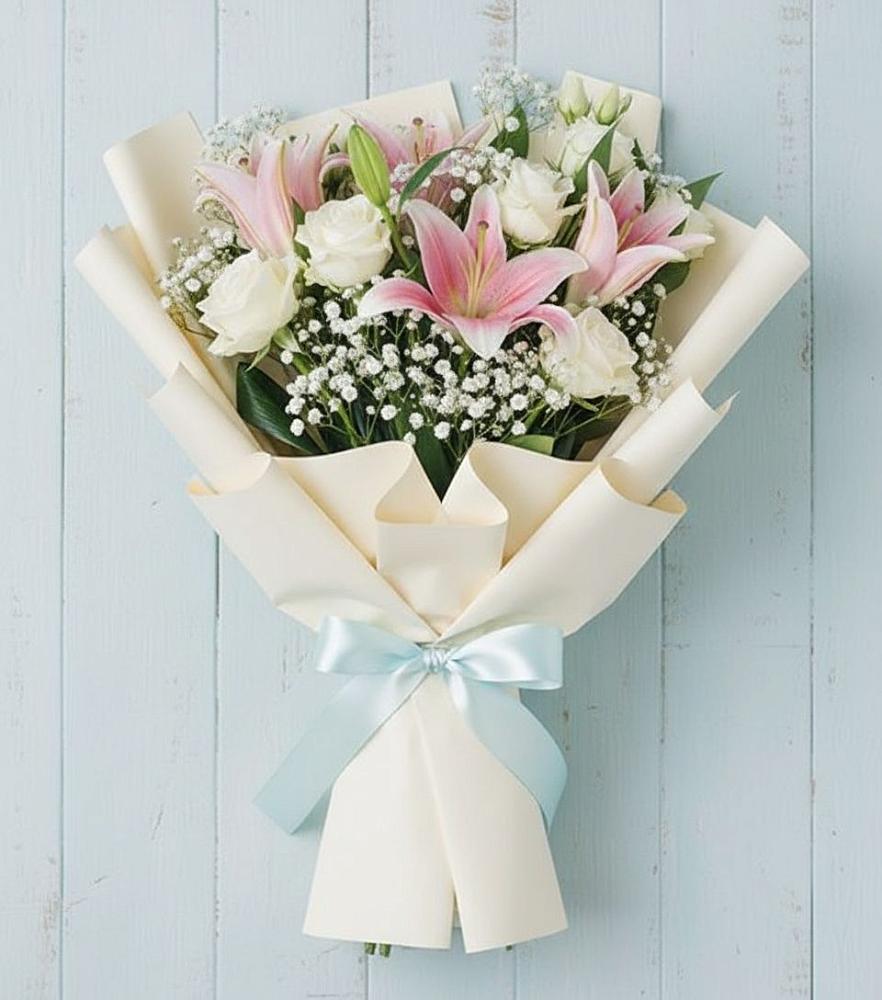 Букет цветов из: Лилии в Будановке