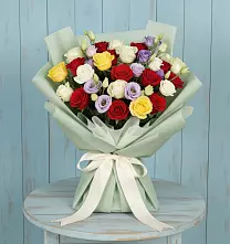 Букет цветов из:  Розы в Будановке