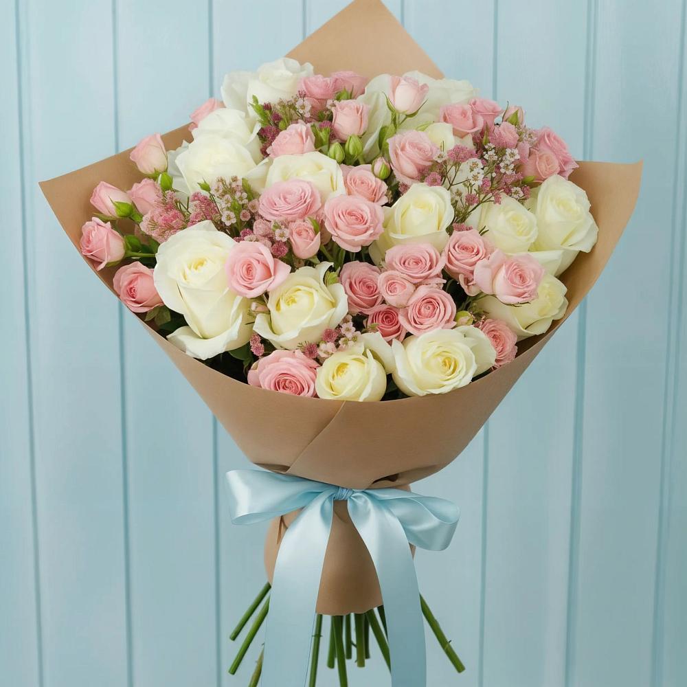 Букет цветов из: Розы в Будановке