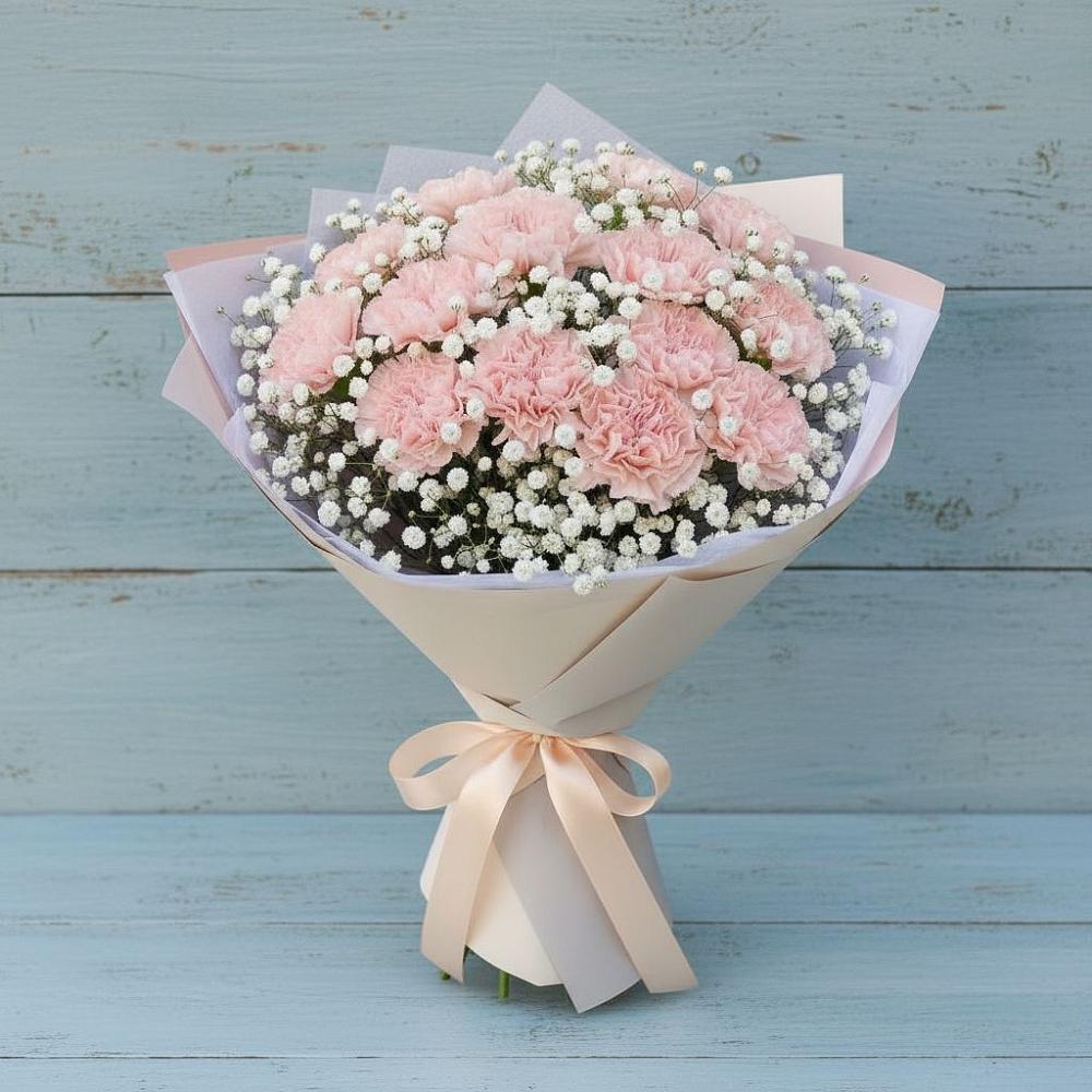 Букет цветов из: Гвоздики в Будановке