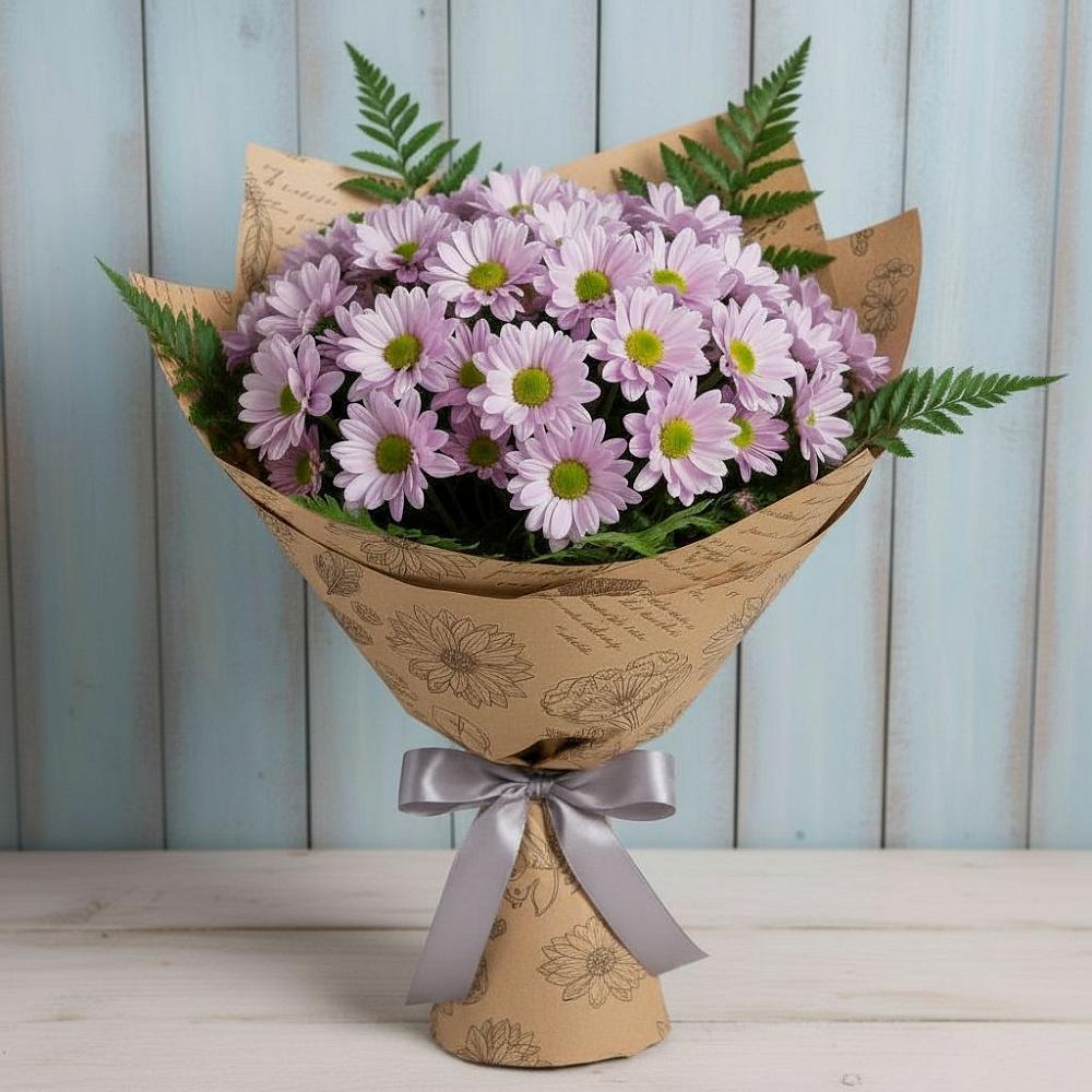 Букет цветов из: Хризантемы в Будановке