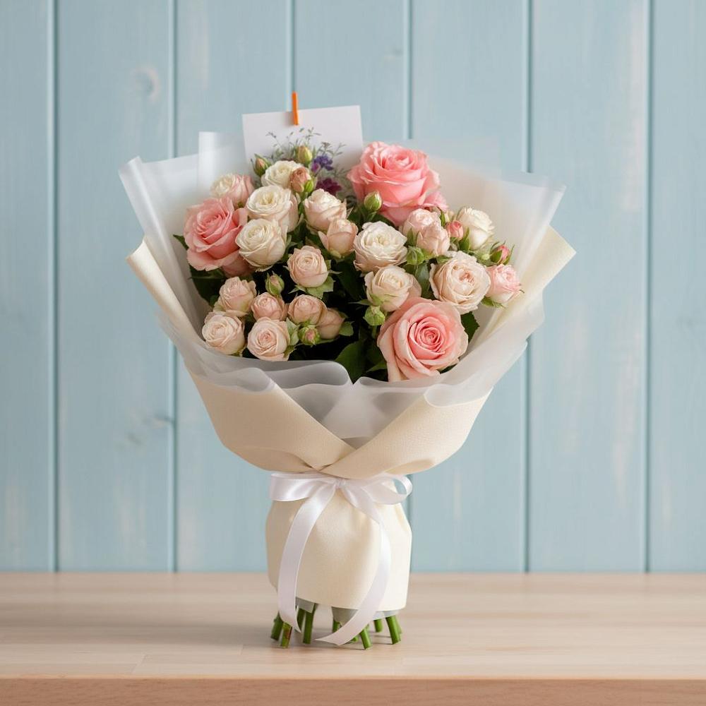 Букет цветов из: Розы в Будановке