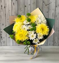 Букет цветов из:  Хризантемы #REPLACE_PRED# Будановке