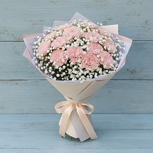Букет цветов из:  Гвоздики в Будановке