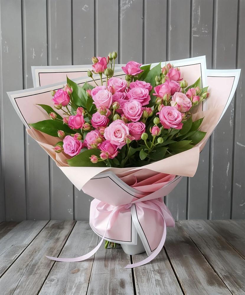Букет Розовый кустик в Будановке