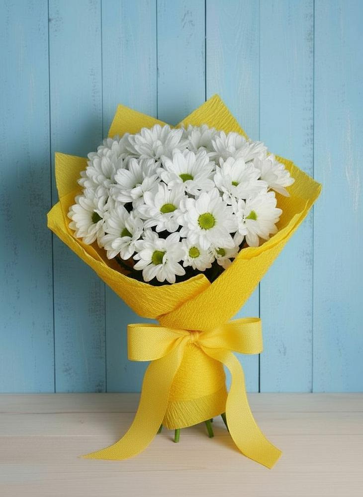 Букет цветов из: Хризантемы в Будановке