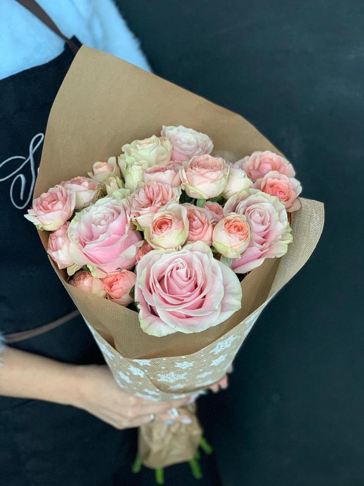 Букет цветов из: Хризантемы и Розы в Будановке