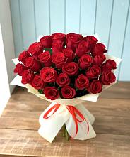 Букет 29 Красных роз в Будановке