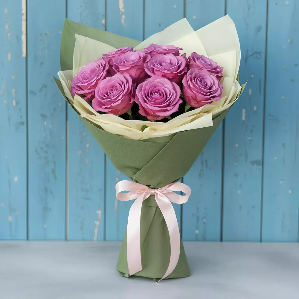 Букет Розы Фёрст Леди в Будановке