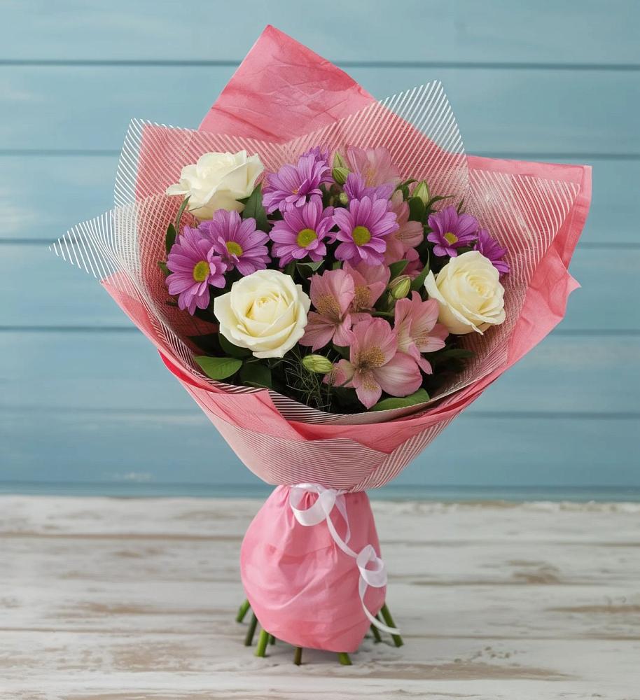 Букет цветов из: Герберы в Будановке