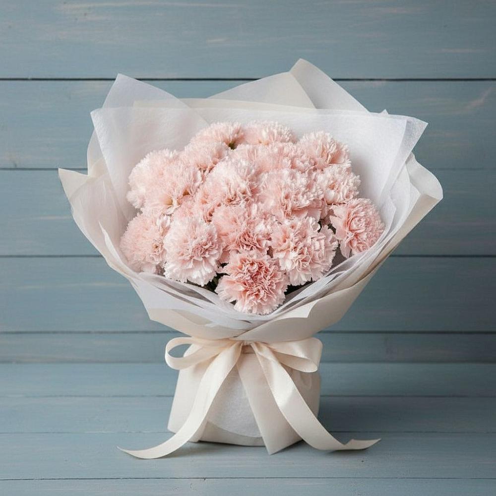 Букет цветов из: Гвоздики в Будановке