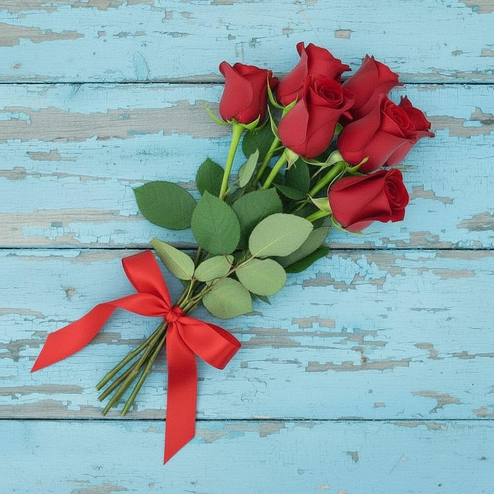 Букет Красные розы в Будановке