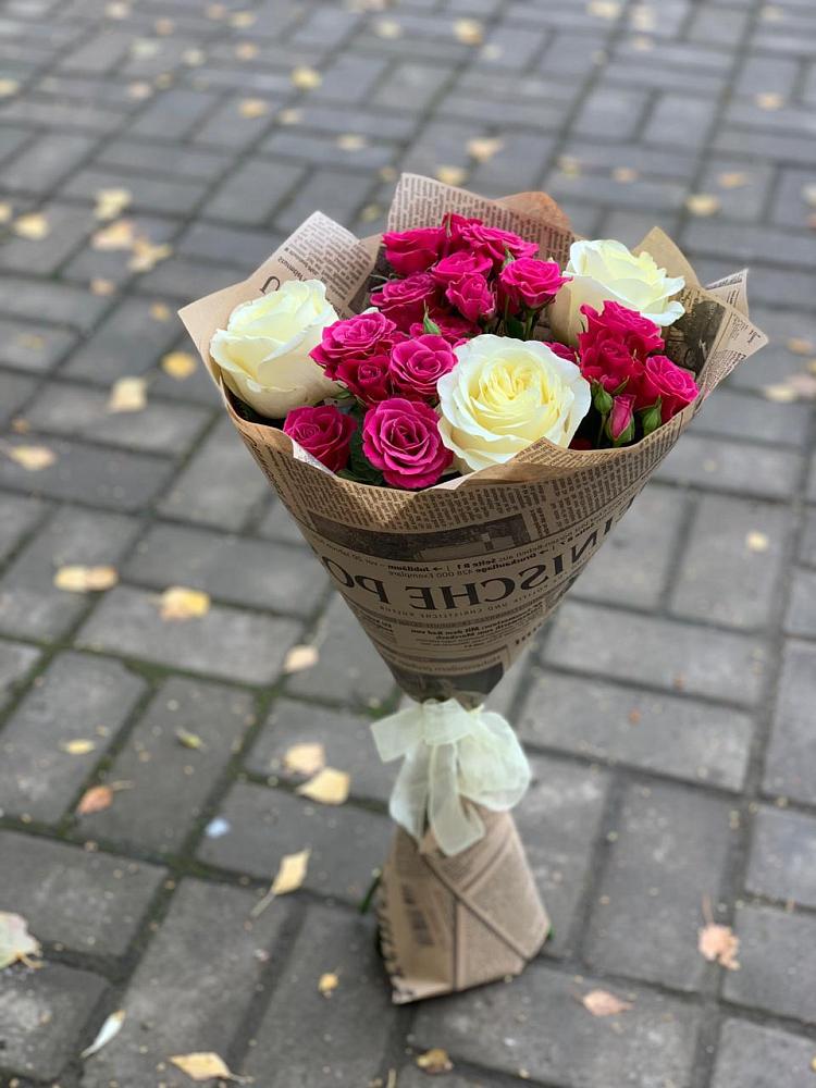 Букет цветов из: Розы в Будановке