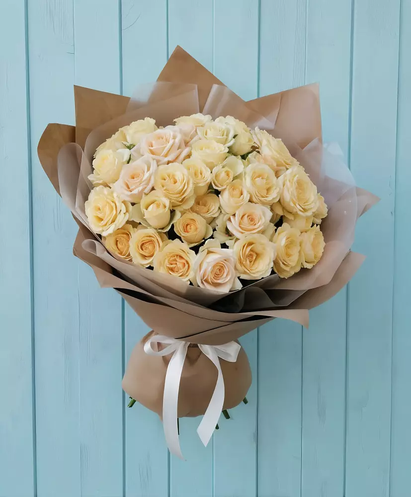 Букет Кремовое облако в Будановке