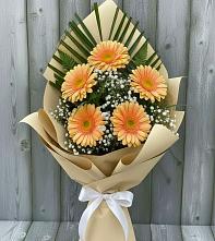 Букет цветов из:  Герберы #REPLACE_PRED# Будановке