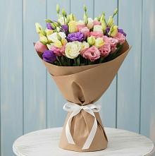 Букет цветов из:  Лизиантусы #REPLACE_PRED# Будановке