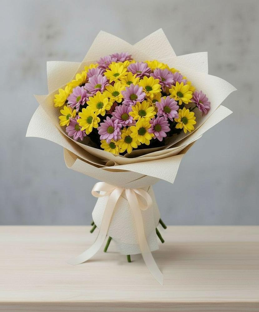 Букет цветов из: Хризантемы в Будановке